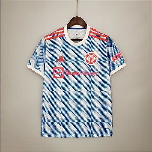 Camisa Manchester United 2021/22 Torcedor Masculina