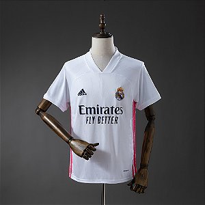 Camisa Real Madrid 2020/21 Torcedor Masculina