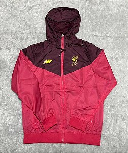 Jaqueta Corta Vento Masculina Liverpool Vermelho