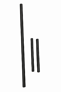 Kit tubo leme preto fosco - Hobie Cat 14