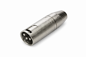 Adaptador xlr macho para p2 stereo femea