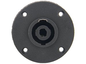 Conector speakon femea 4 polos redondo 2649