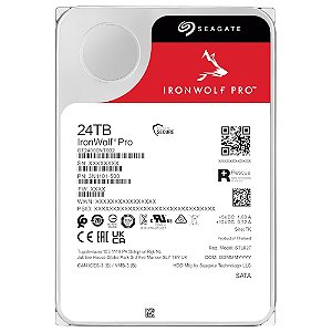 HD Seagate 24TB Iron Wolf Pro 3.5" SATA 3 7200RPM - ST24000NT002