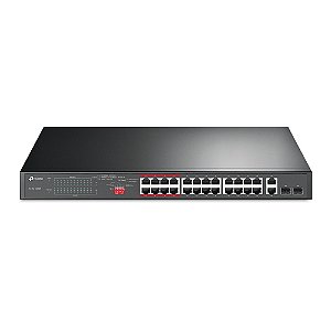 TP-LINK HUB SWITCH 24P TL-SL1226P 2P GIGA 24*10/100MBPS POE+