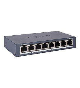 HIKVISION HUB SWITCH 08P 10/100/1000MBPS DS-3E0508-O