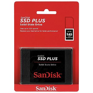 SSD SanDisk 250GB Plus 2.5" SATA 3 - SDSSDA-250G-G28