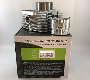 Kit Cilindro Pistao Aneis Dafra Speed 150