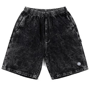 Shorts Aspecto Carpenter Jeans Black Washed – Oversized