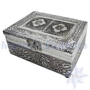 Caixa de Madeira revestida com Alumínio modelos variados