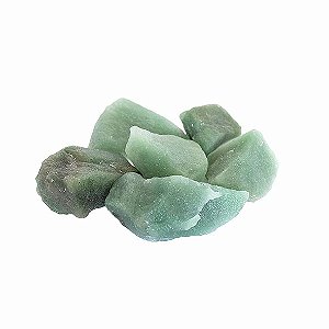 Pedra Quartzo Verde Bruta - Pacote 200g