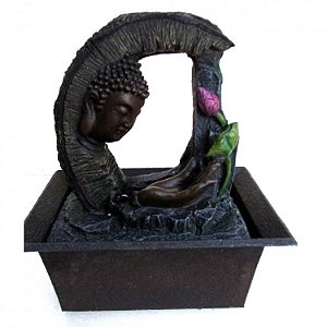 Fonte Buda Com Lírio Harpa d'água Bivolt