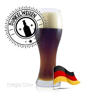 Dunkelweizen (cerveja de trigo escura) kit receita - Breja Box