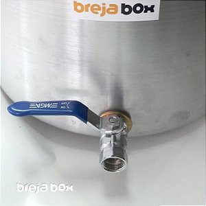 Panela Cervejeira 68 litros para mostura / fervura - Breja Box