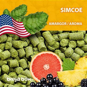 Lúpulo Simcoe - 50g em pellet Breja Box