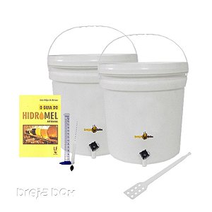Kit equipamentos para produção de Hidromel Breja Box