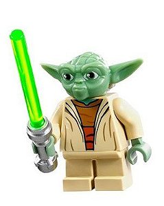 Boneco Yoda Star Wars Lego Compatível