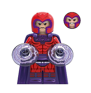 Boneco Magneto Lego Compatível - X-Men Marvel