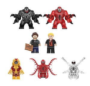 Kit Venom Tempo de Carnificina Lego compatível C/ 7