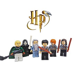 Kit Compatível Lego Harry Potter c/ 6