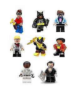 Kit Promocional Personagens DC Comics compatível LEGO - Leve 8 Pague 4