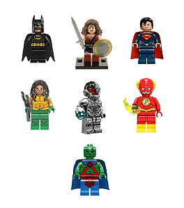 Liga da Justiça LEGO compatível - Dc Comics (C/7)