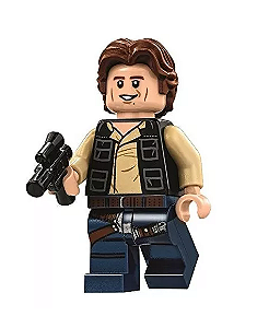 Boneco Han Solo Star Wars Lego Compatível