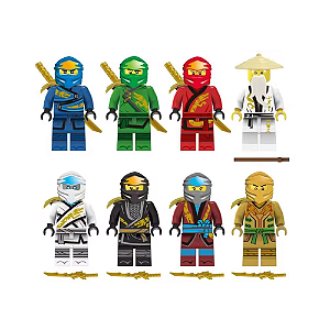 Kit Ninjago Lego Compatível c/ 8