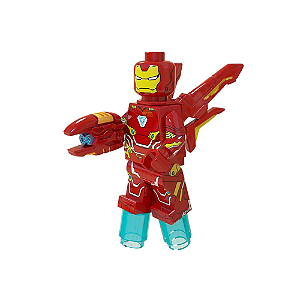 Boneco Homem de Ferro Lego Compatível - Marvel (Edição Especial)