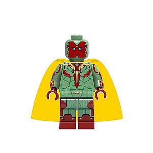 Boneco Visão Lego Compatível - Marvel