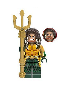 Boneco Aquaman Lego Compatível - Dc Comics