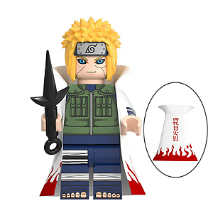 Boneco Minato Namikaze Lego Compatível - Naruto (Edição Especial)