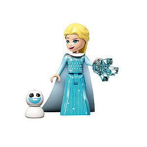 Boneca Elsa Frozen Lego Compatível - Princesas Disney