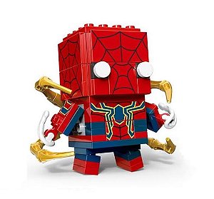 Brickheadz Homem-Aranha - Cute Doll 80 pçs (Lego Compatível)