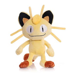 Pelúcia Meowth 25 Cm - Pokémon