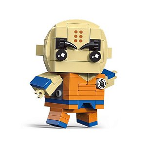 Bloco de montar Brickheadz Kuririn 114 pçs - Dragon Ball Lego Compatível