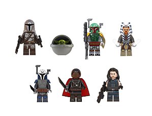 Kit Mandaloriano Star Wars Lego Compatível C/ 7