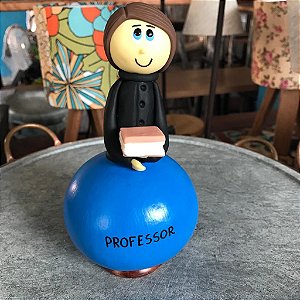 Boneco Decorativo Profissões Professor Cabaça