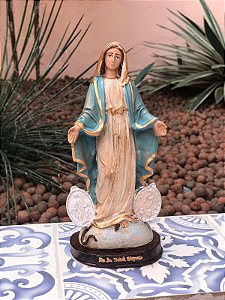 Imagem Religiosa Nossa Senhora da Medalha Milagrosa 30Cm