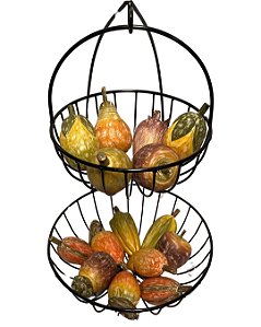 Fruteira Balanço 2 Andares de Mesa