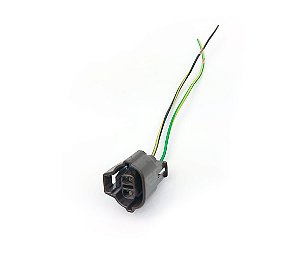 Conector Plug do pisca do farol L200 Triton Pajero Dakar