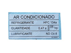 Etiqueta ar condicionado L200 Outdoor 03-11 - Original