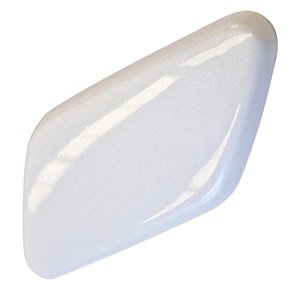 Tampa Esguicho pintado Farol Outlander 16-19 direito Branco