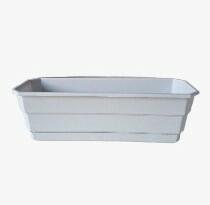 Vaso Jardineira Floreira Antidengue Colibri 11,52 litros 40X 18X 16cm marmore