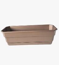 Vaso Jardineira Floreira Antidengue Colibri 11,52 litros 40X 18X 16cm Ouro Velho