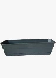 Vaso Jardineira Floreira Antidengue Colibri 14,40 litros 50X 18X 16cm Preto