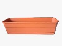 Vaso Jardineira Floreira Antidengue Colibri 17,28 litros 60X 18X 16cm Laranja