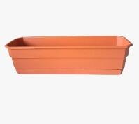 Vaso Jardineira Floreira Antidengue Colibri 17,28 litros 60X 18X 16cm Terracota