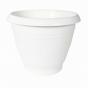 Vaso Nº 06 Tropical 27,5 Litros 34,5 cm Branco