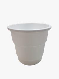 Vaso Plástico Antidengue Gradiente Colibri 22cm Branco