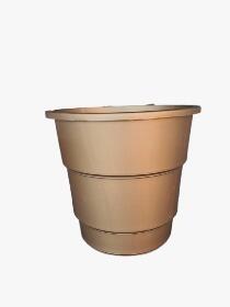 Vaso Plástico Antidengue Gradiente Colibri 22cm Ouro